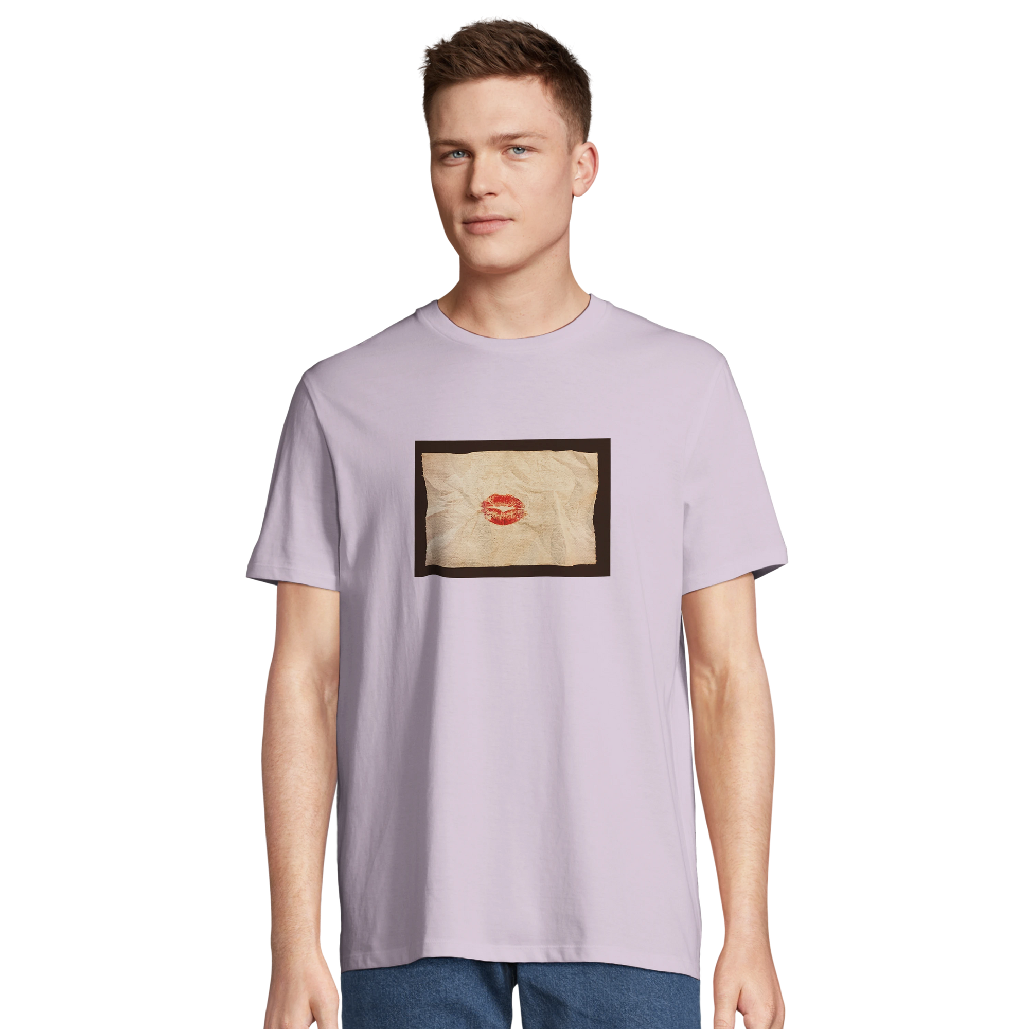 Lucky - "Kiss my Ass" T-shirt lilak 4