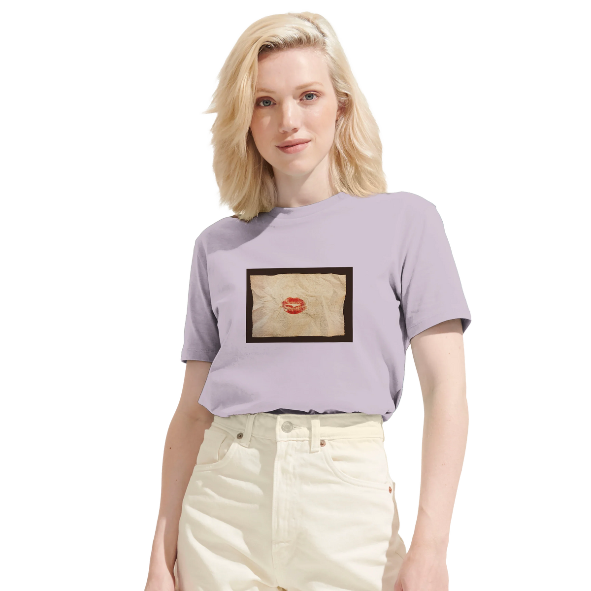 Lucky - "Kiss my Ass" T-shirt lilak 6