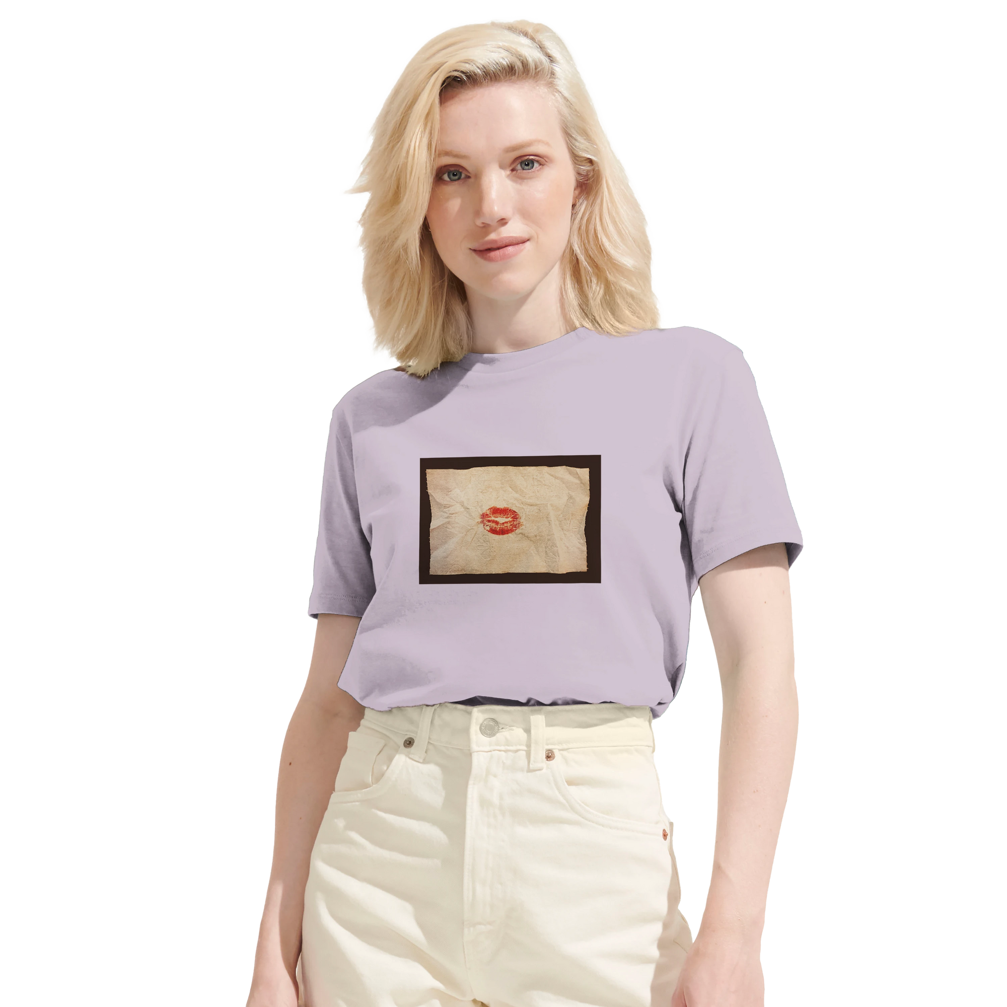 Lucky - "Kiss my Ass" T-shirt lilak 6