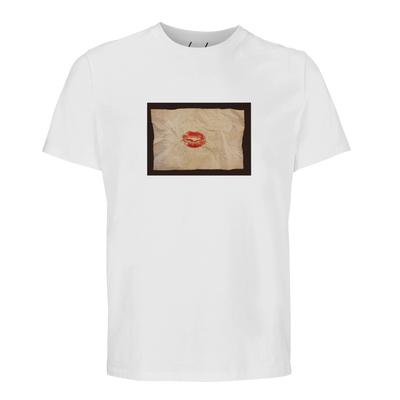 Lucky - "Kiss my Ass" T-shirt White 1