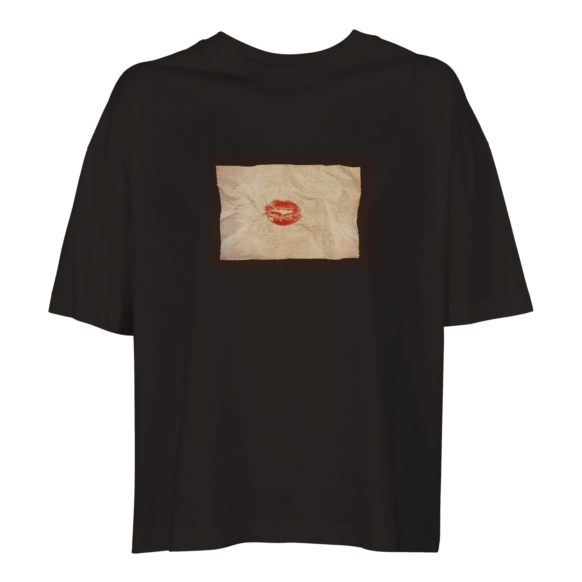 Lucky - "Kiss my Ass" T-shirt Deep Black 1
