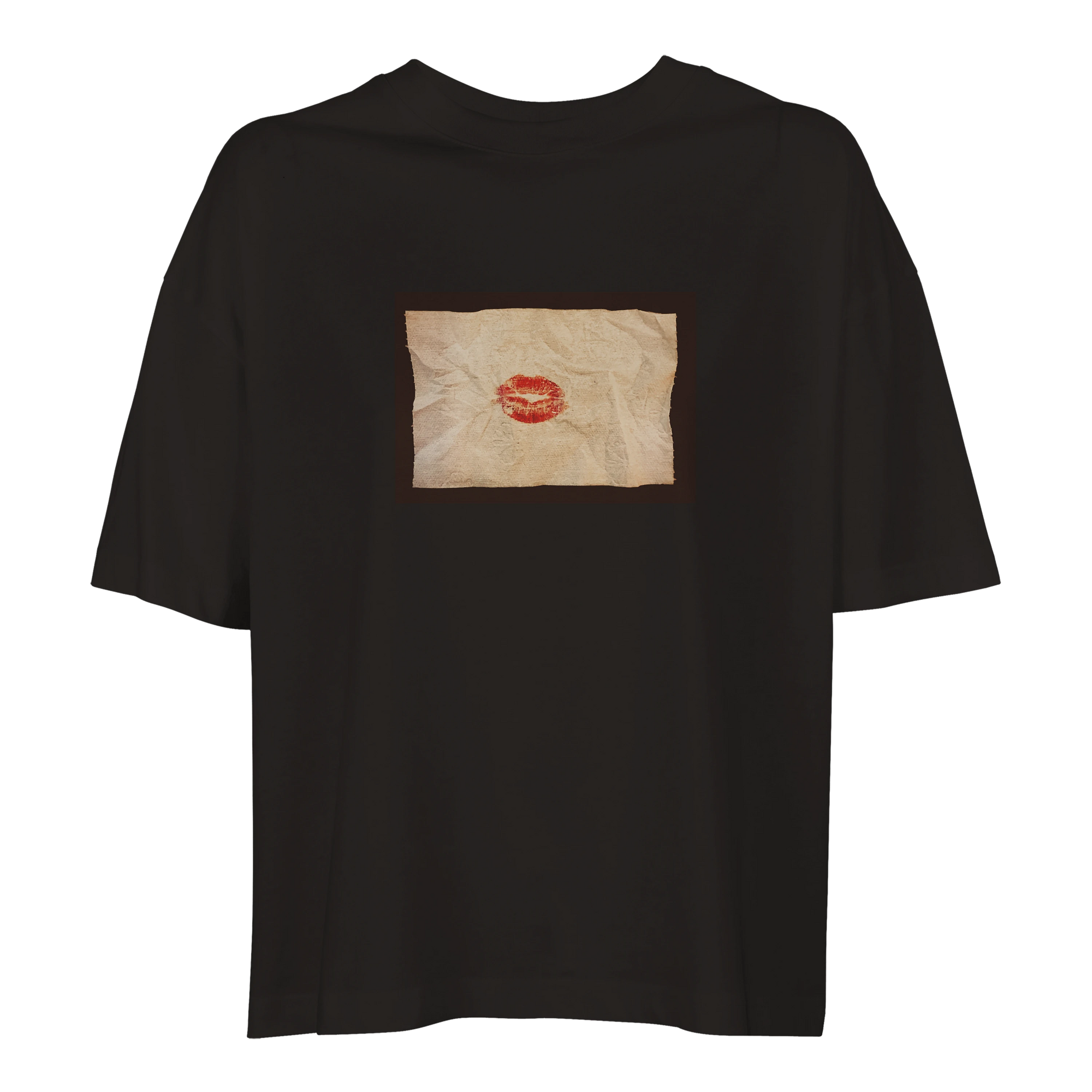 Lucky - "Kiss my Ass" T-shirt Deep Black 1