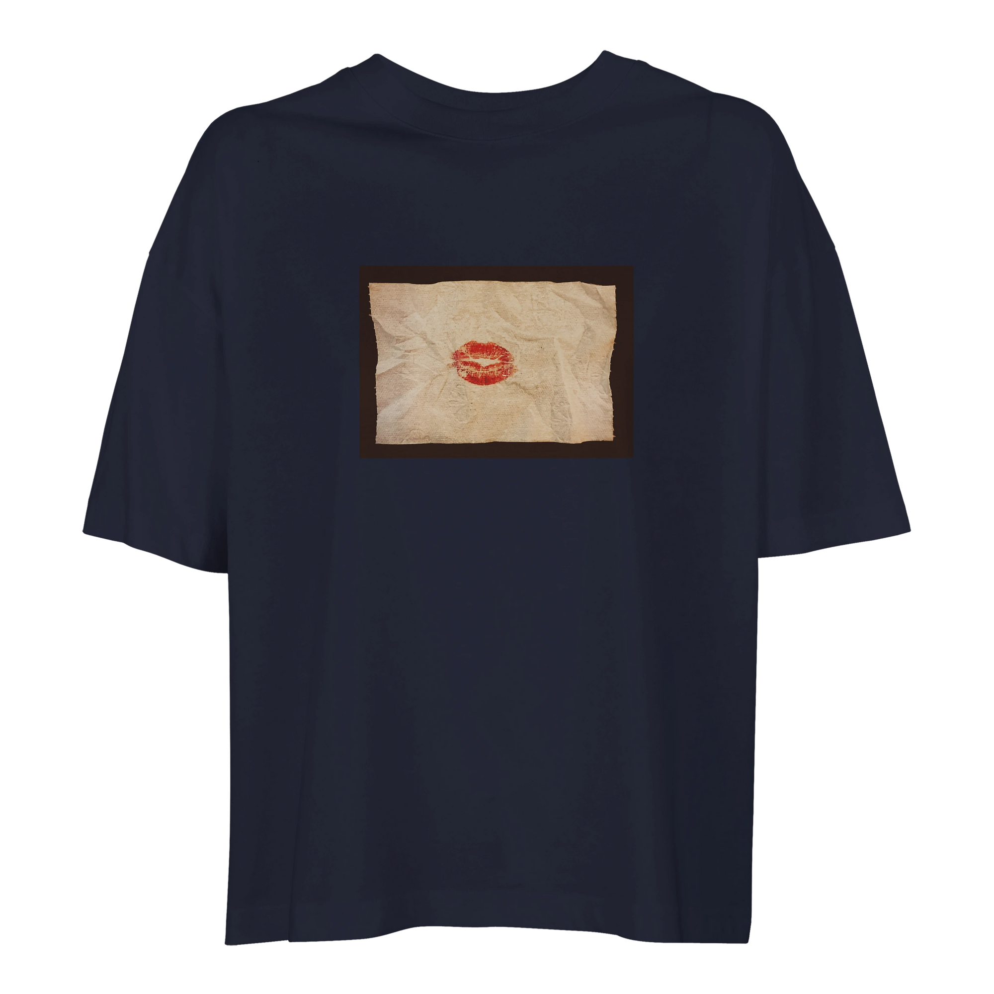 Lucky - "Kiss my Ass" T-shirt French Navy 1