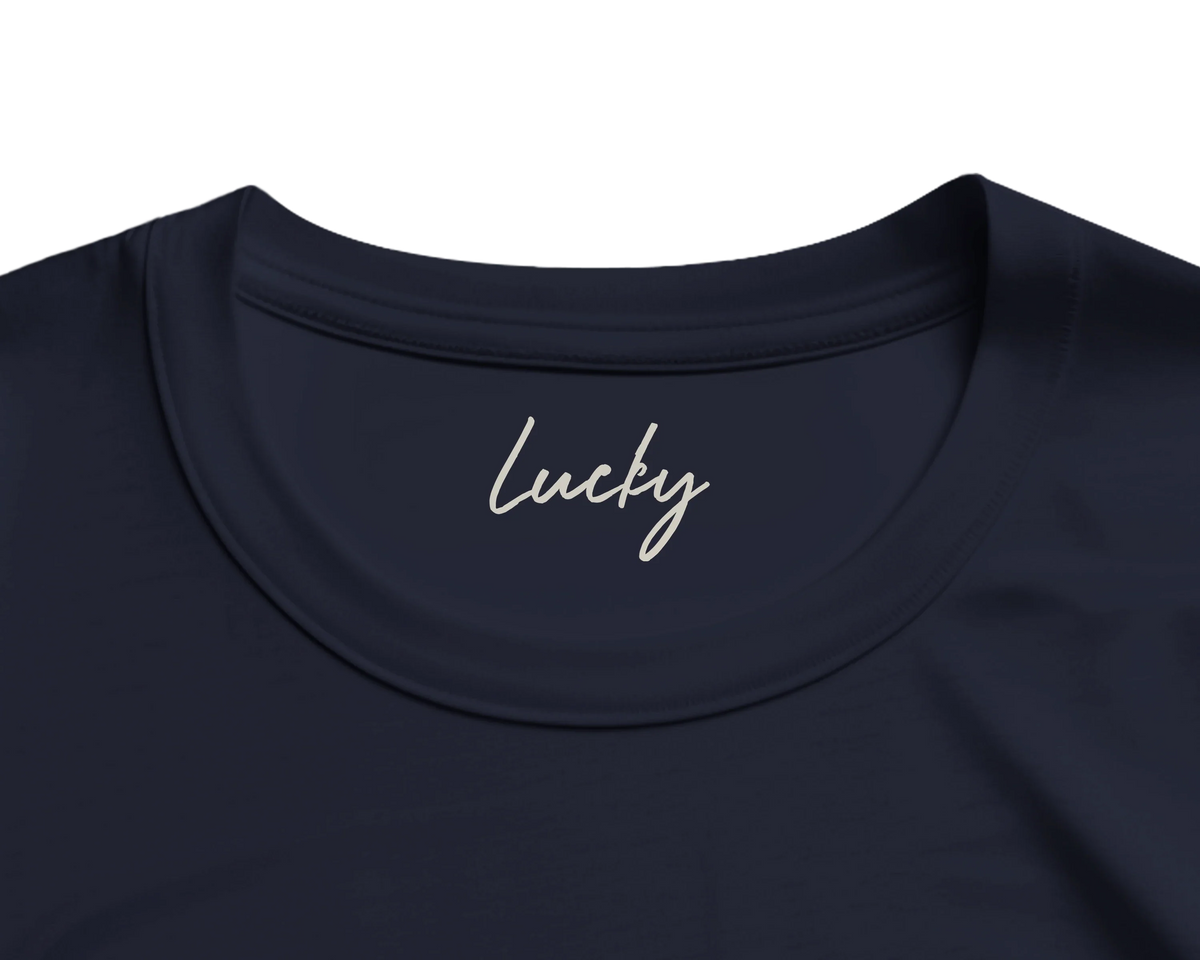Lucky - "Kiss my Ass" T-shirt French Navy 2