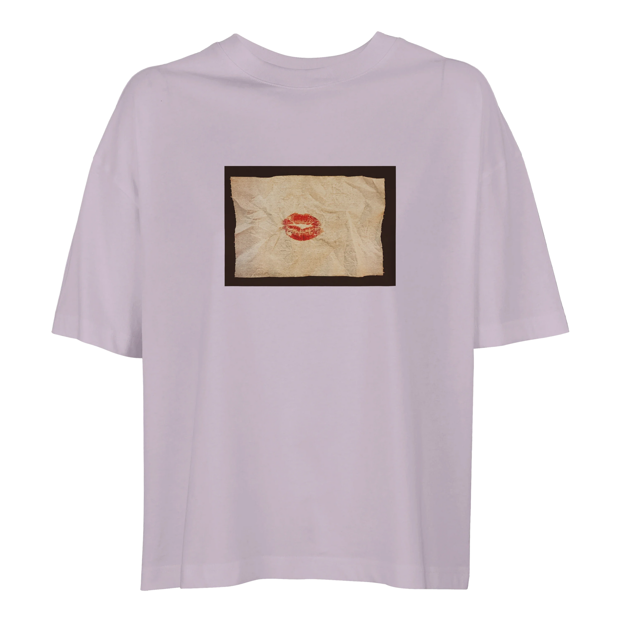 Lucky - "Kiss my Ass" T-shirt lilak 1