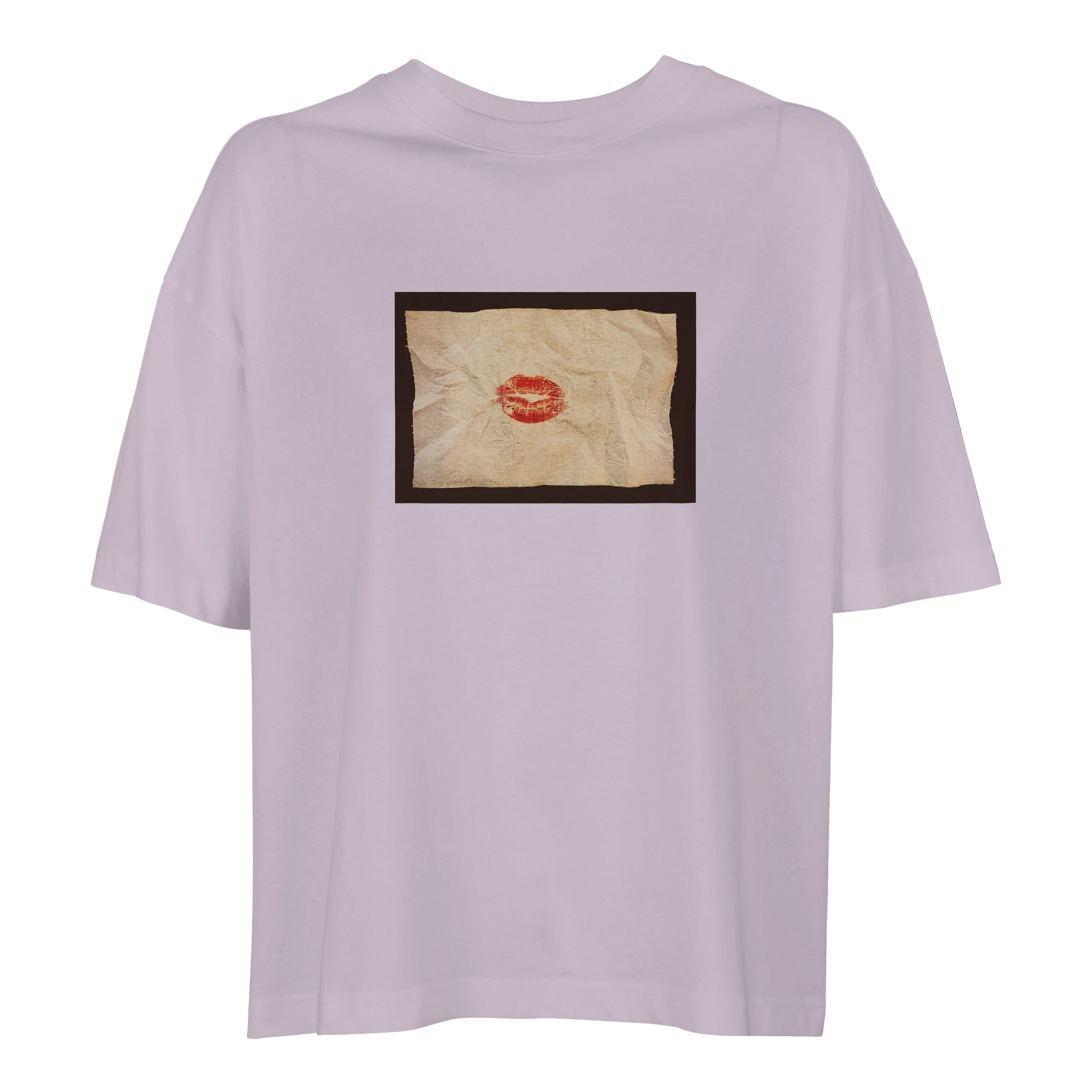 Lucky - "Kiss my Ass" T-shirt lilak 1