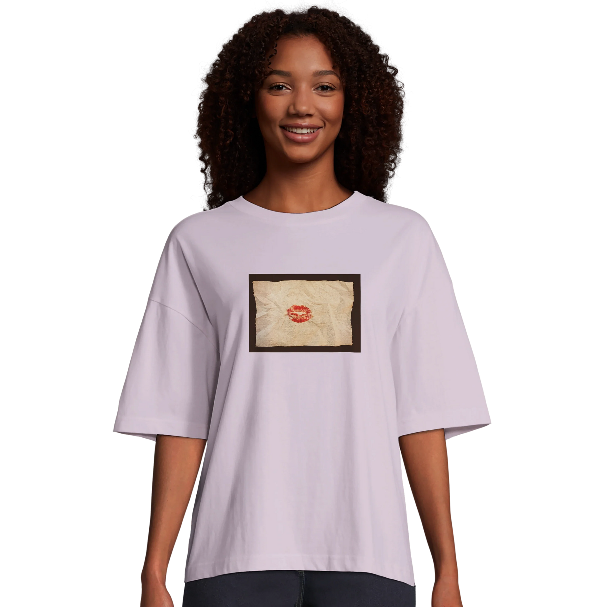 Lucky - "Kiss my Ass" T-shirt lilak 4