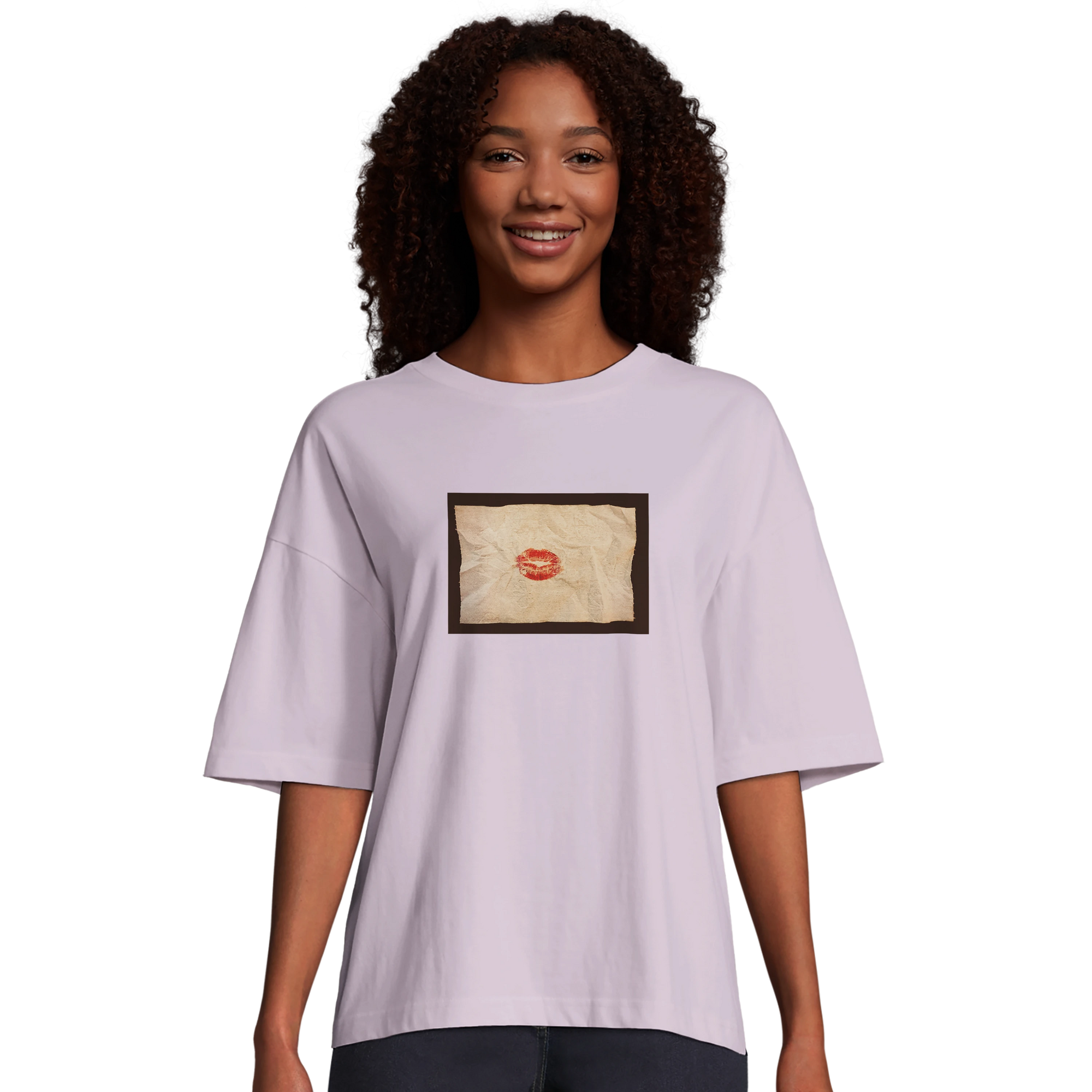 Lucky - "Kiss my Ass" T-shirt lilak 4