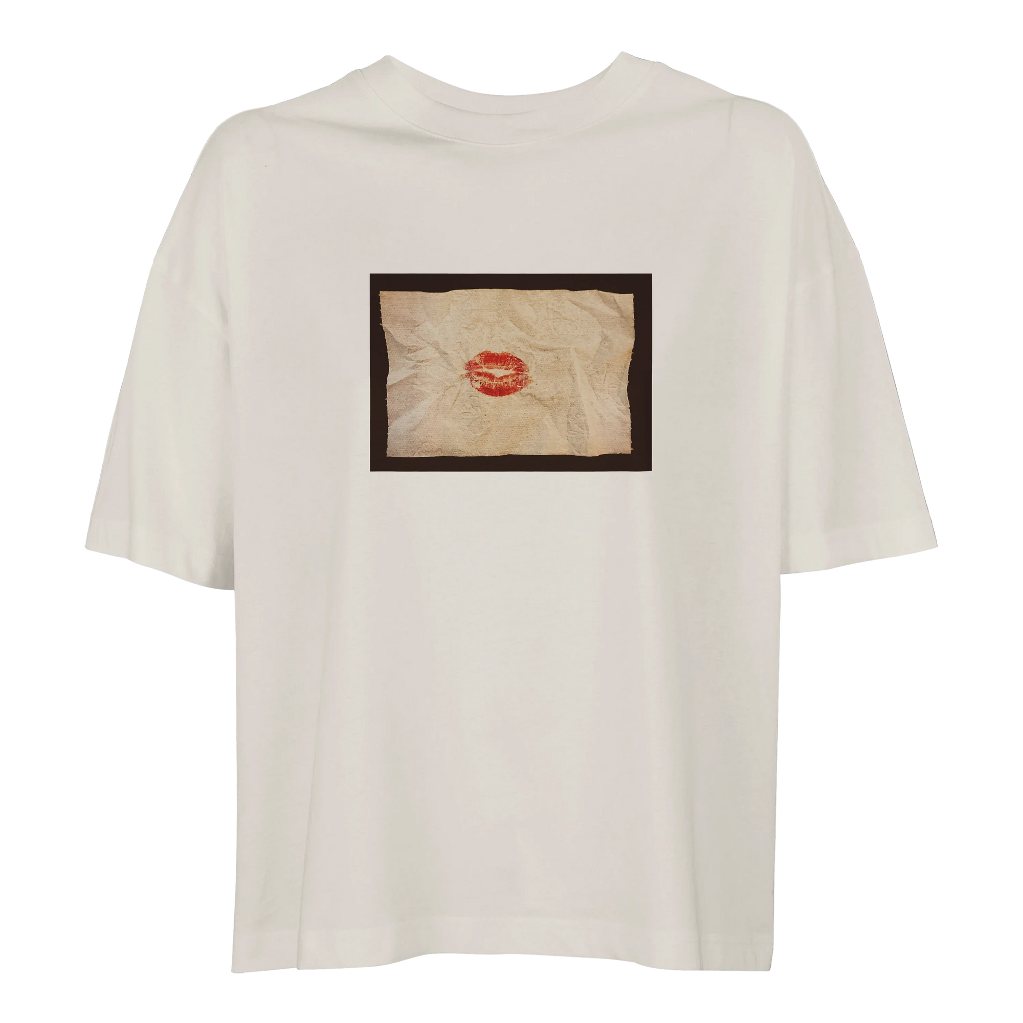 Lucky - "Kiss my Ass" T-shirt Off White 1
