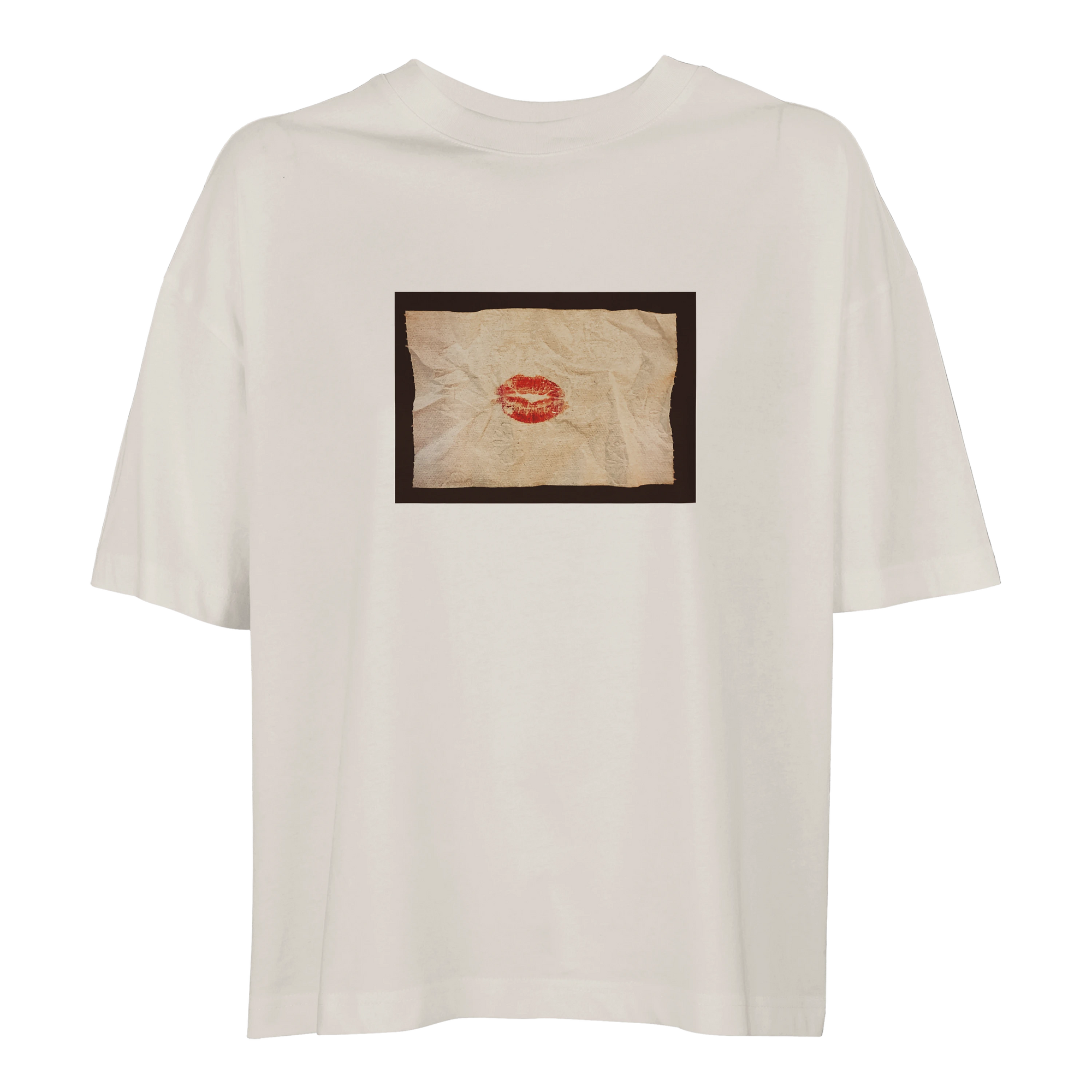 Lucky - "Kiss my Ass" T-shirt Off White 1