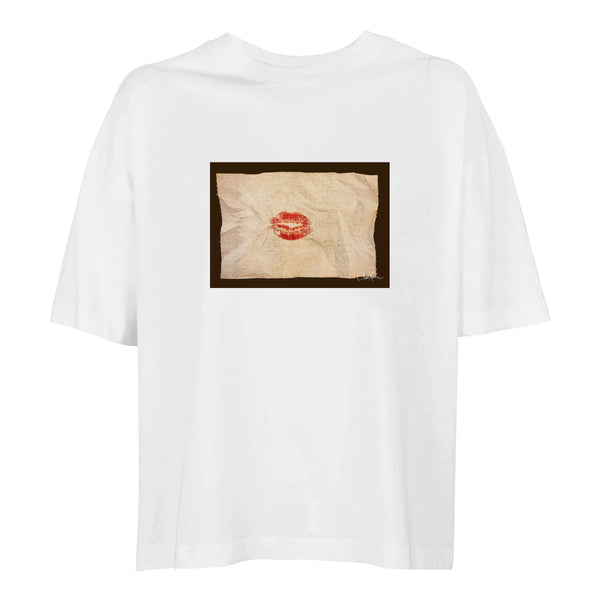 Lucky - "Kiss my Ass" T-shirt White 1