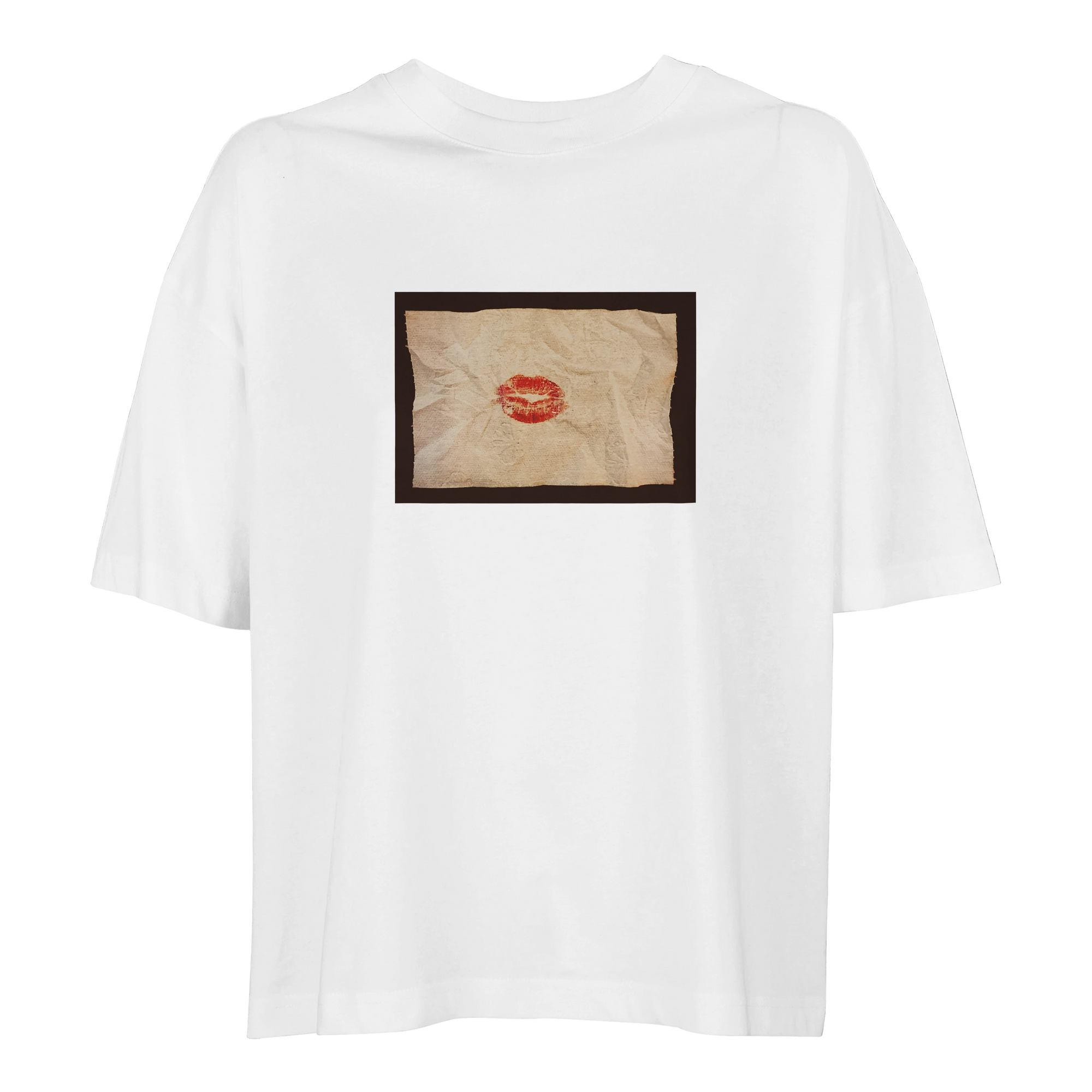 Lucky - "Kiss my Ass" T-shirt White 1