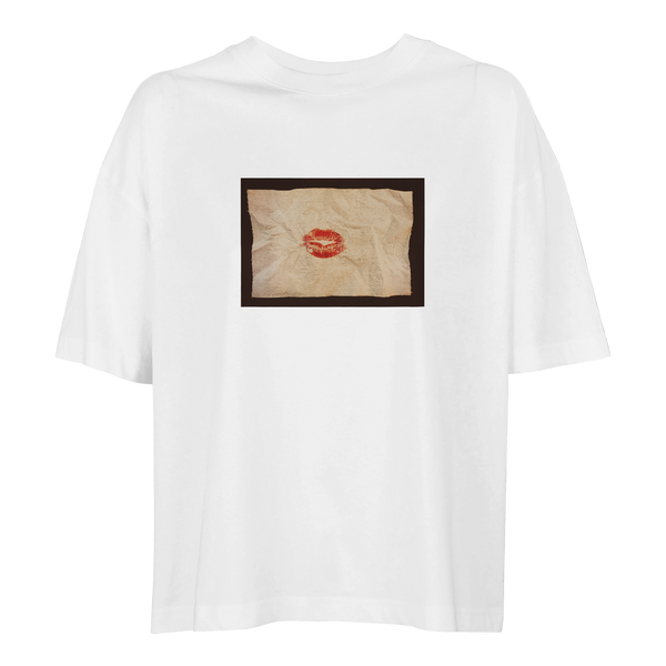 Lucky - "Kiss my Ass" T-shirt White 1