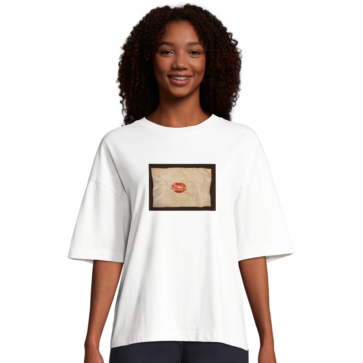 Lucky - "Kiss my Ass" T-shirt White 4
