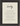 Lucky Word of Intention Framed print 13x18 cm / 5x7″ Black frame Linen paper