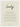 Lucky Word of Intention Framed print 21x29.7 cm / 8x12" White frame Linen paper