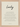 Lucky Word of Intention Framed print 21x29.7 cm / 8x12" Wood frame Linen paper