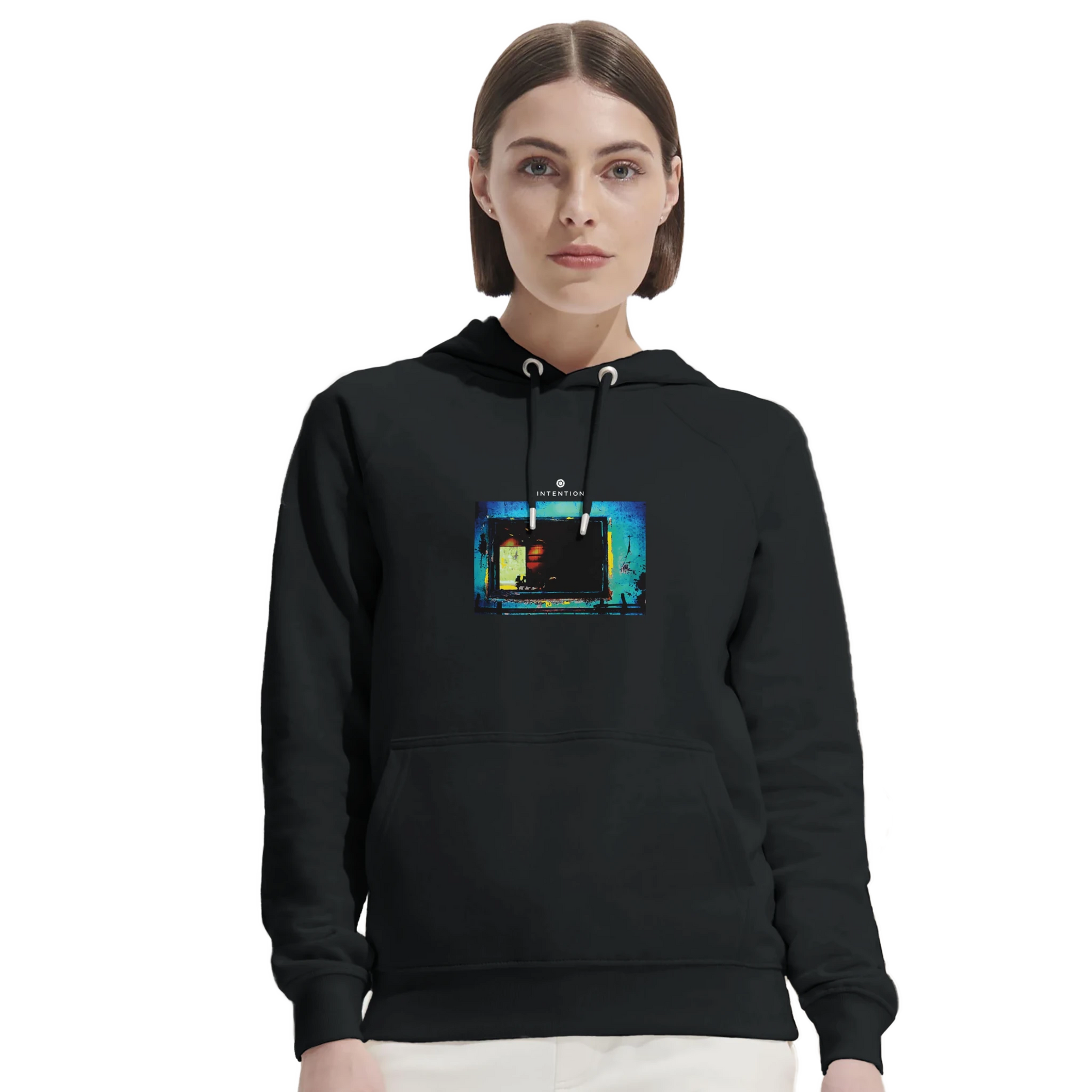 Marvelous - "Web of Colors" Hoodie Black XS 5