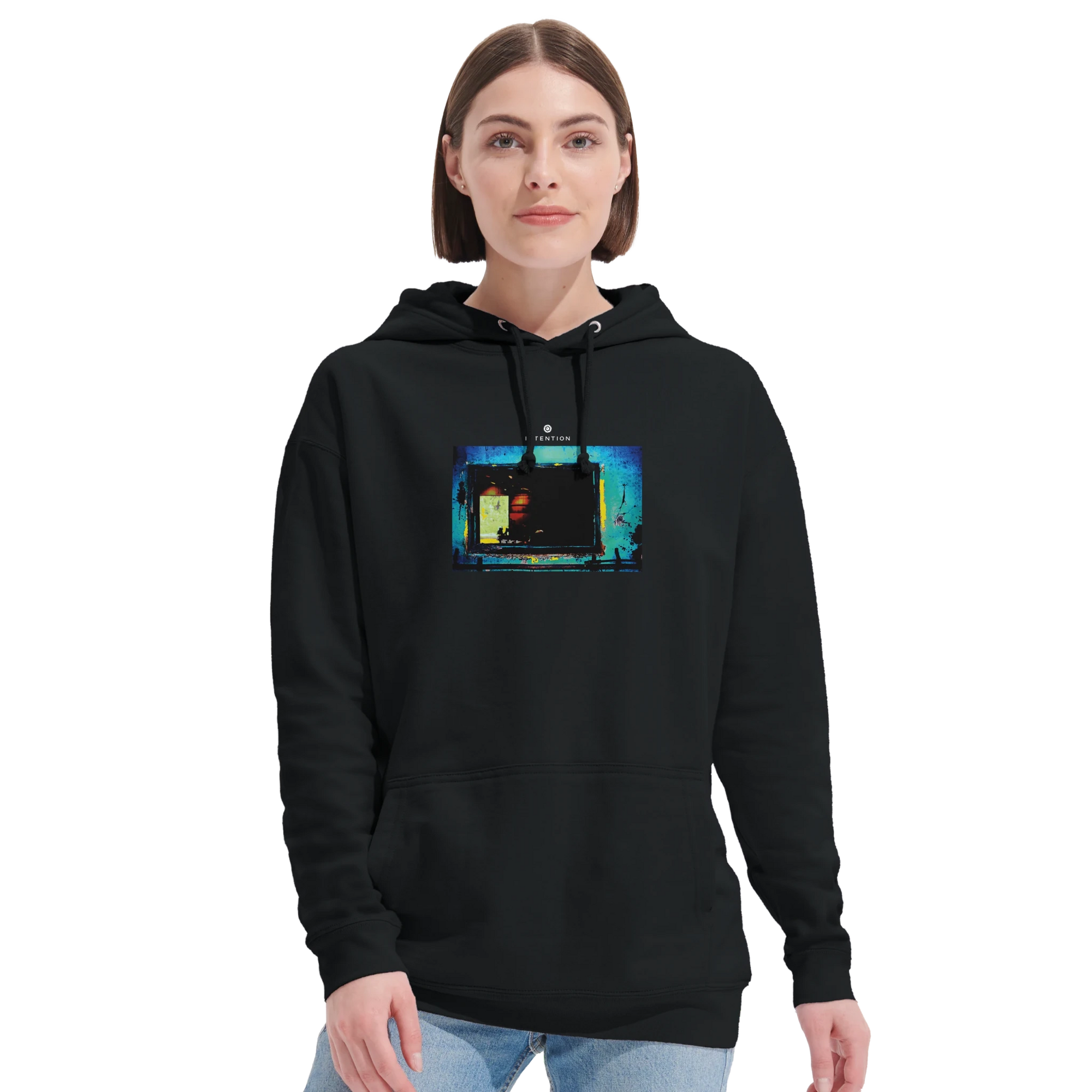 Marvelous - "Web of Colors" Hoodie Black XS 5