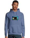 Marvelous - "Web of Colors" Hoodie Blue XS 3
