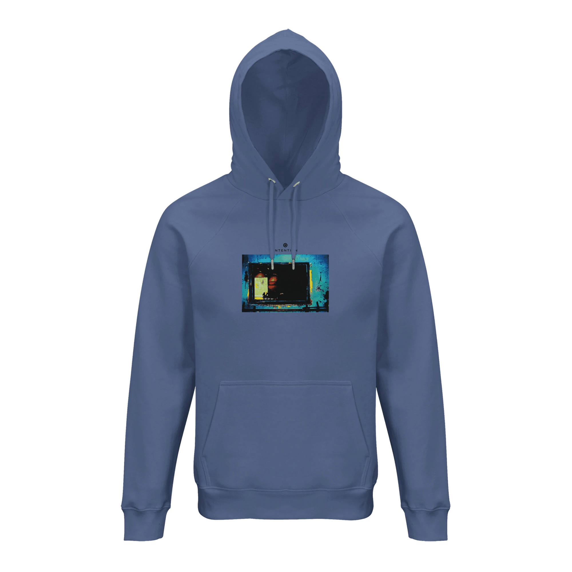 Marvelous - "Web of Colors" Hoodie Blue XS 1