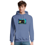 Marvelous - "Web of Colors" Hoodie Blue XS 3