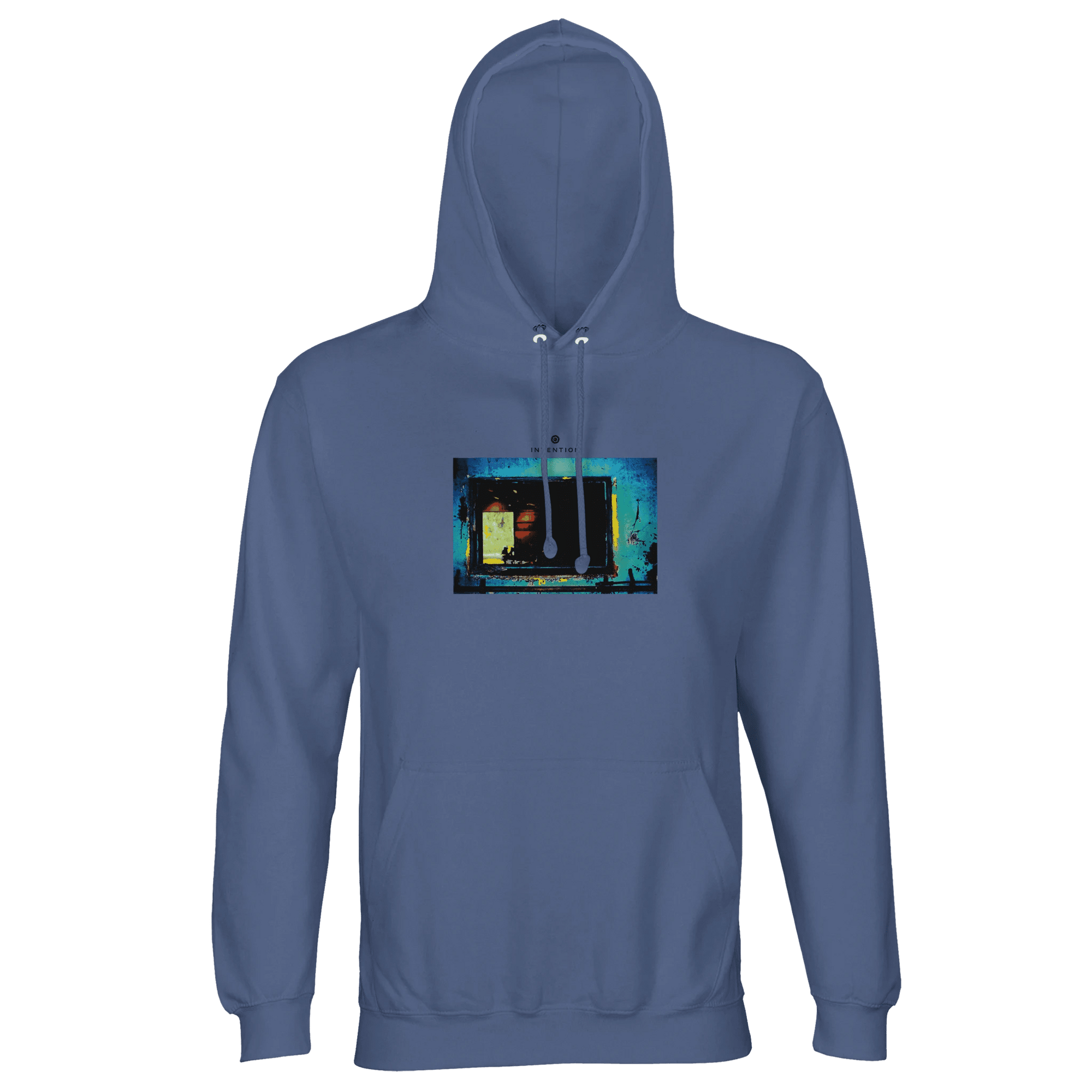 Marvelous - "Web of Colors" Hoodie Blue XS 1