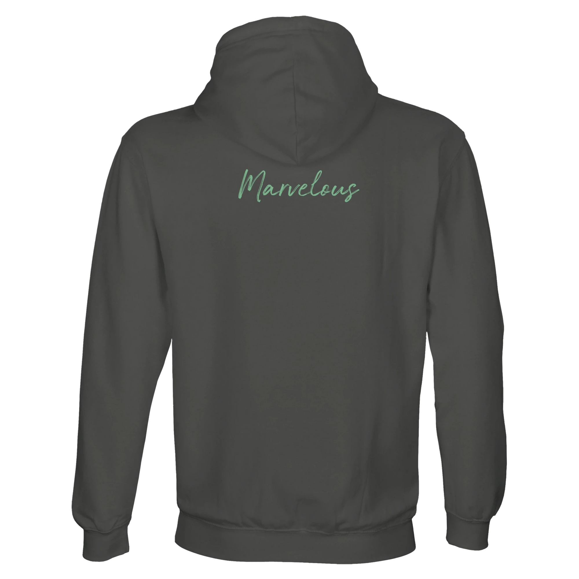 Marvelous - "Web of Colors" Hoodie charcoal melange XS 2