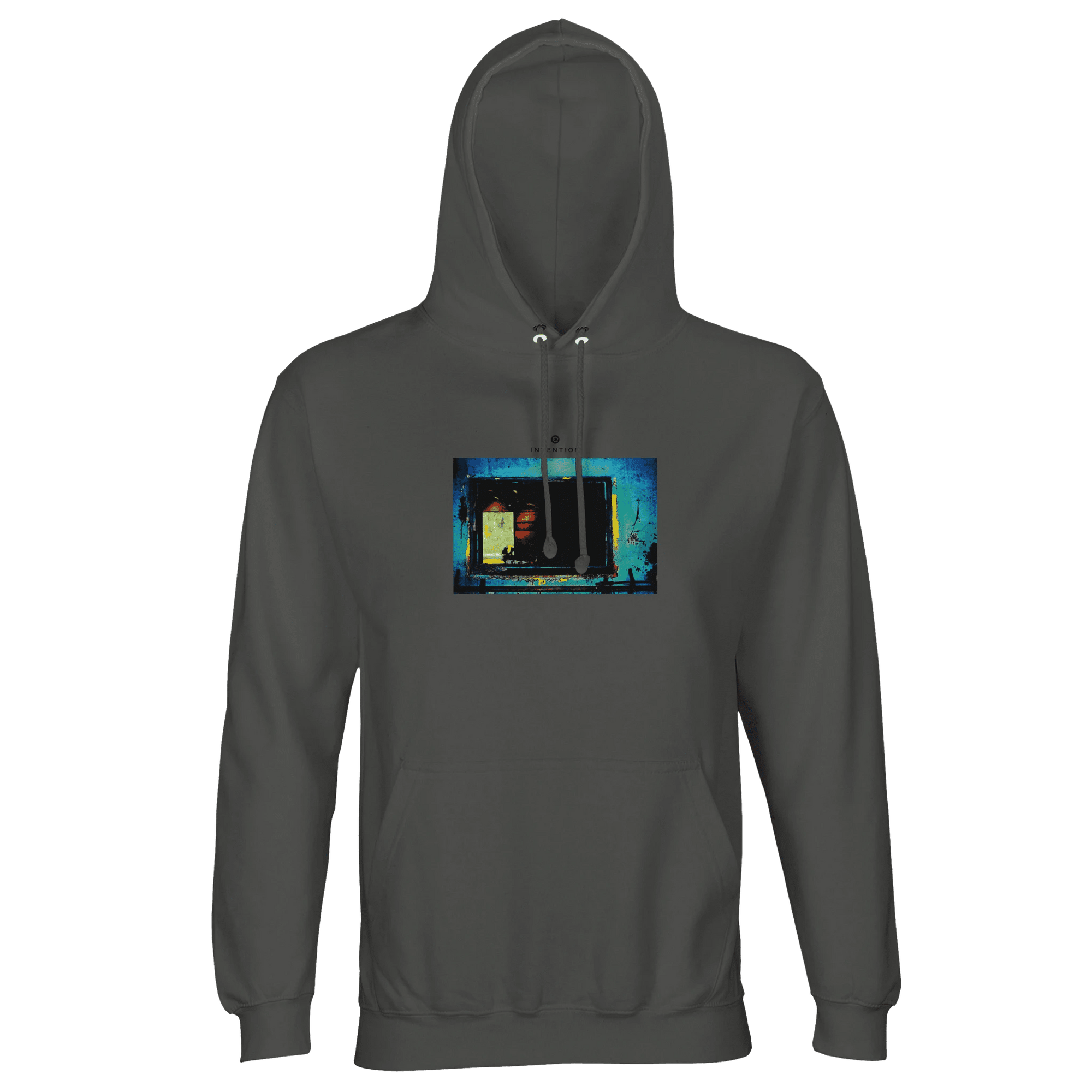 Marvelous - "Web of Colors" Hoodie charcoal melange XS 1