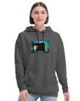 Marvelous - "Web of Colors" Hoodie charcoal melange XS 5
