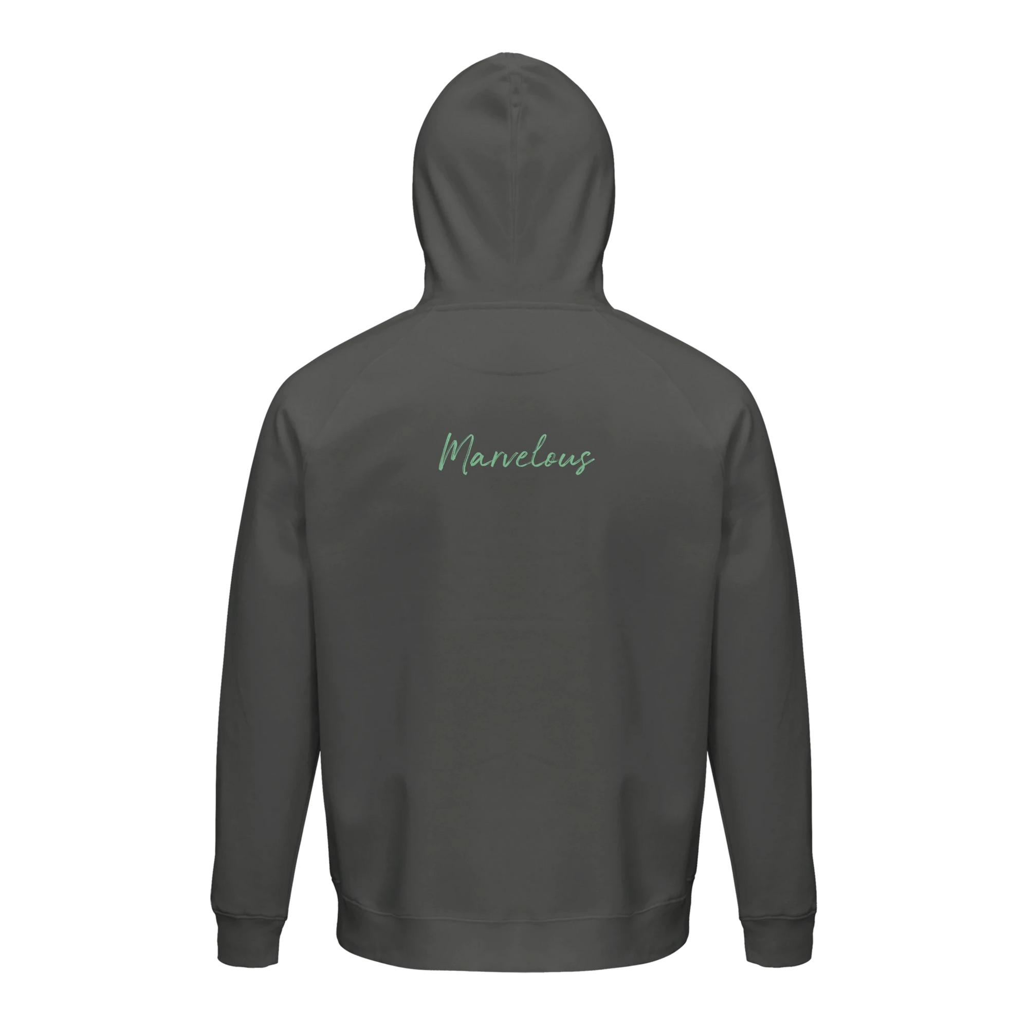 Marvelous - "Web of Colors" Hoodie charcoal melange XS 2