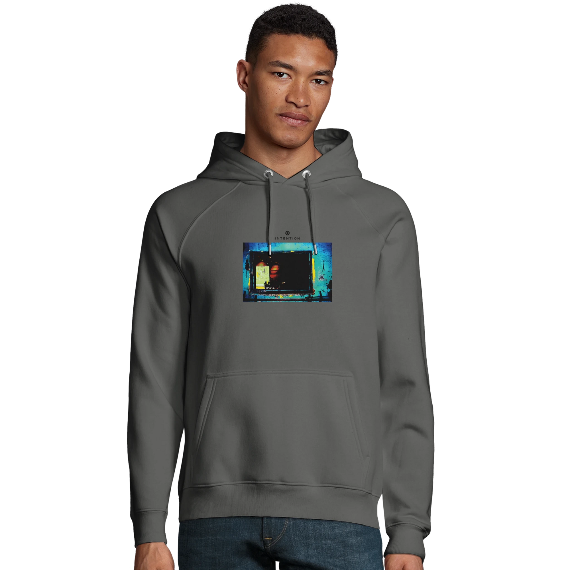 Marvelous - "Web of Colors" Hoodie charcoal melange XS 3