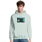 Marvelous - "Web of Colors" Hoodie creamy green XS 3