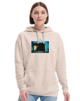 Marvelous - "Web of Colors" Hoodie creamy pink XS 5