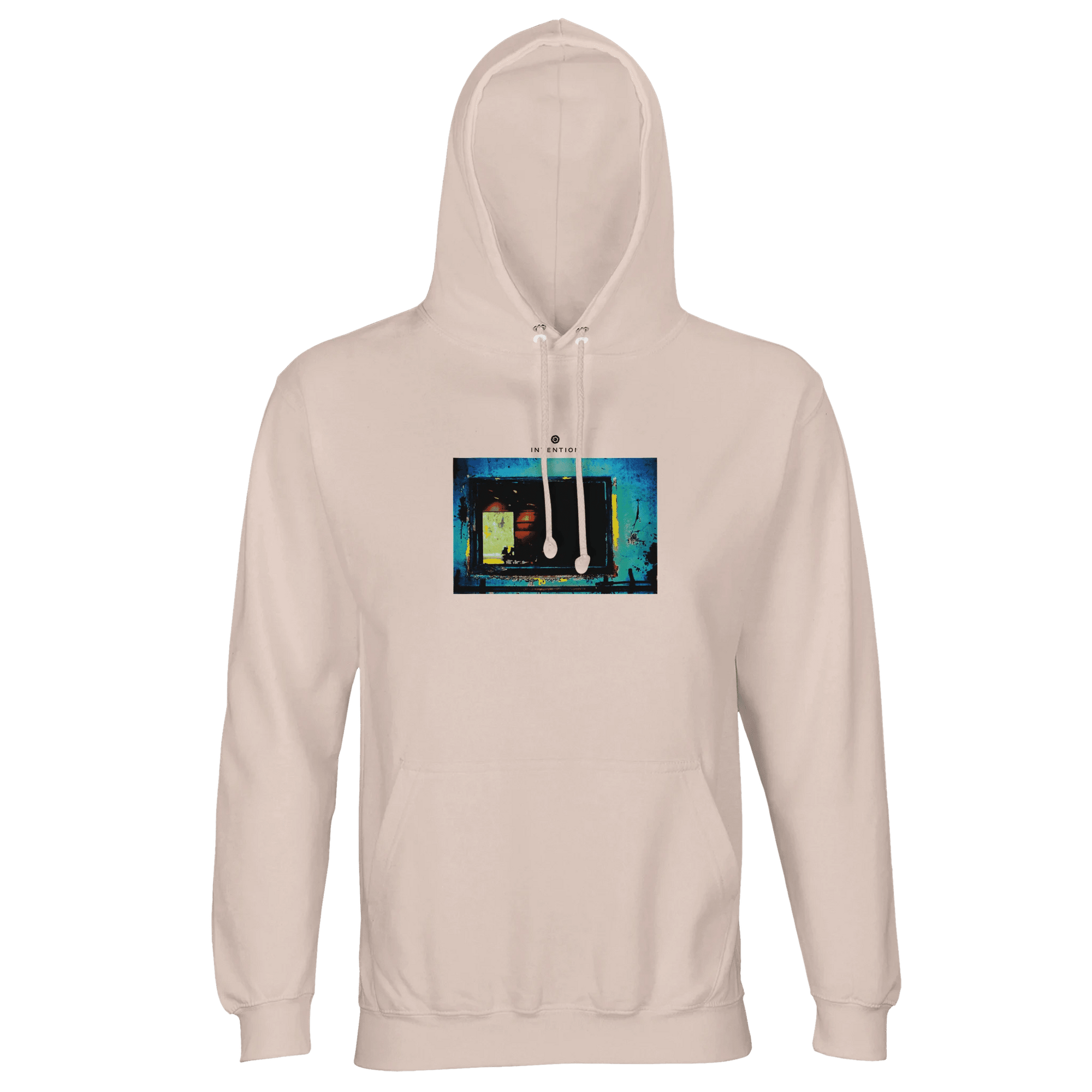 Marvelous - "Web of Colors" Hoodie creamy pink XS 1