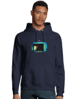 Marvelous - "Web of Colors" Hoodie French Navy XS 3