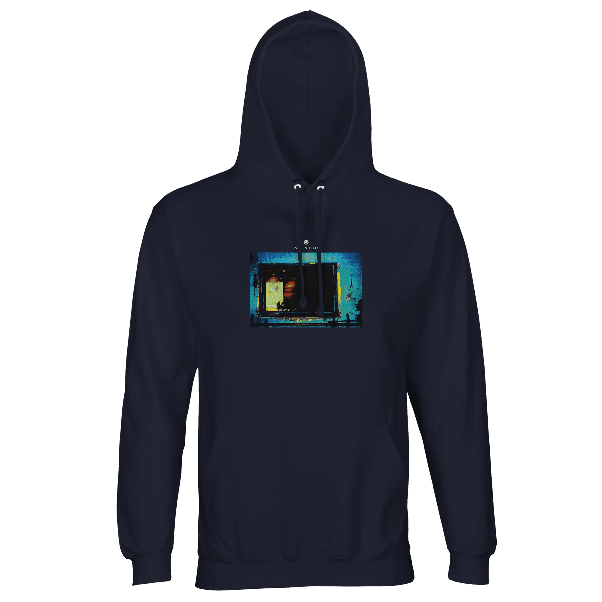 Marvelous - "Web of Colors" Hoodie French Navy XS 1