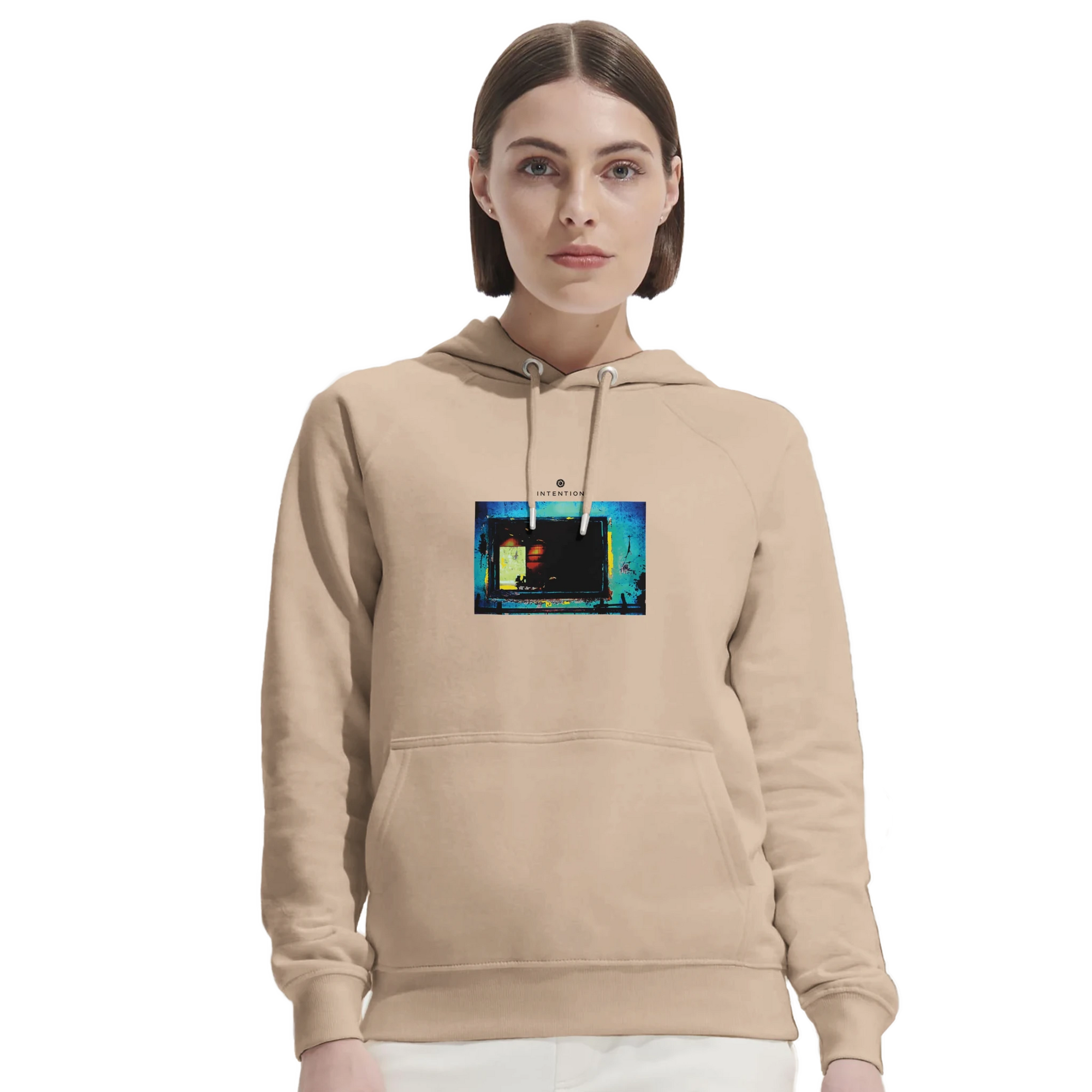 Marvelous - "Web of Colors" Hoodie Khaki XS 3