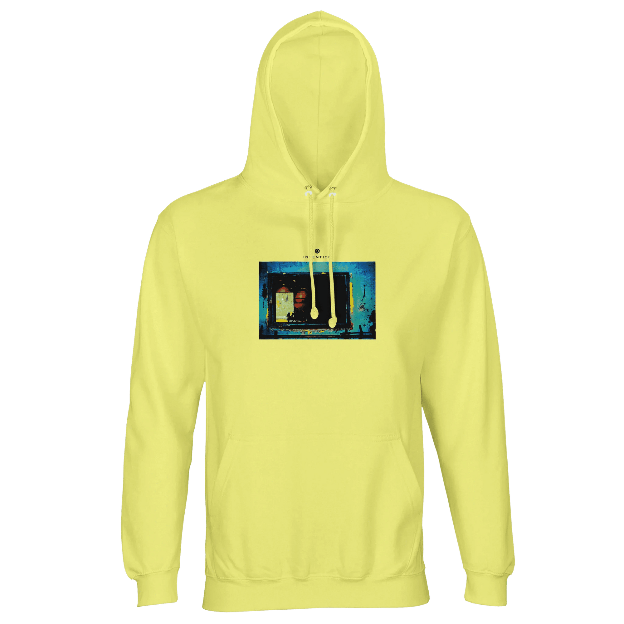 Marvelous - "Web of Colors" Hoodie Light Yellow XS 1