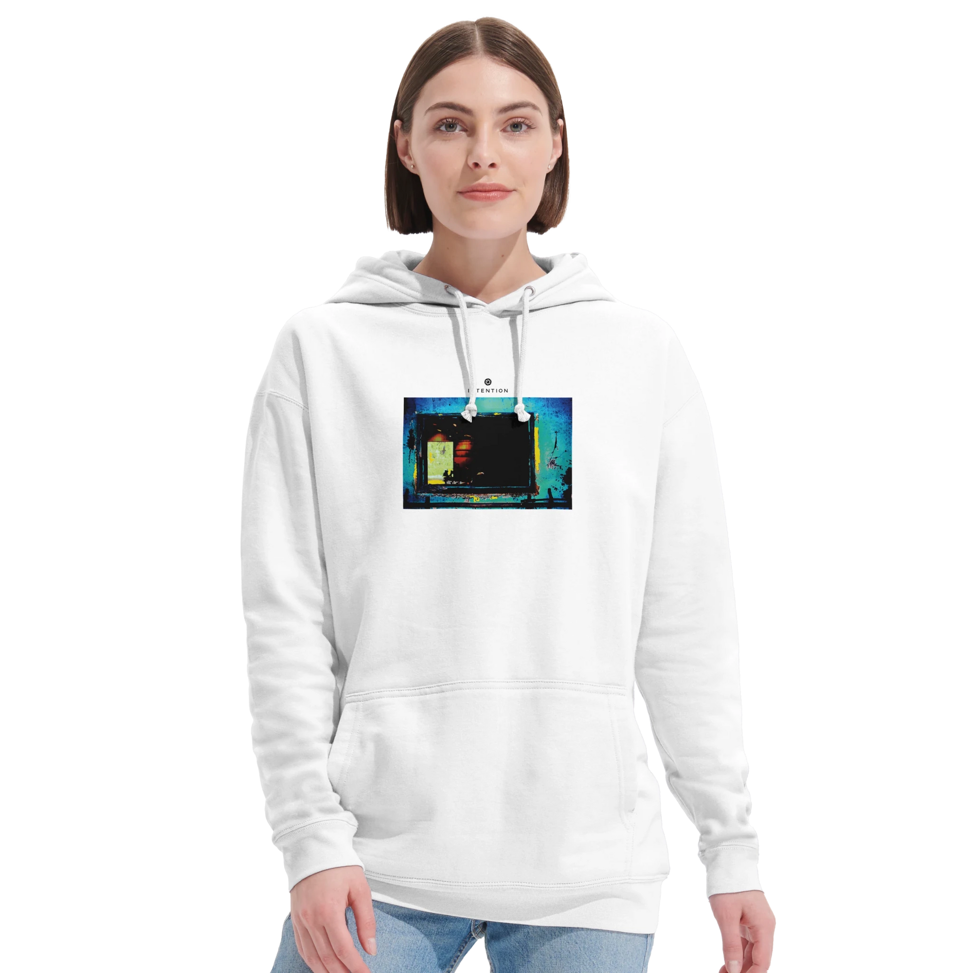 Marvelous - "Web of Colors" Hoodie White XS 5
