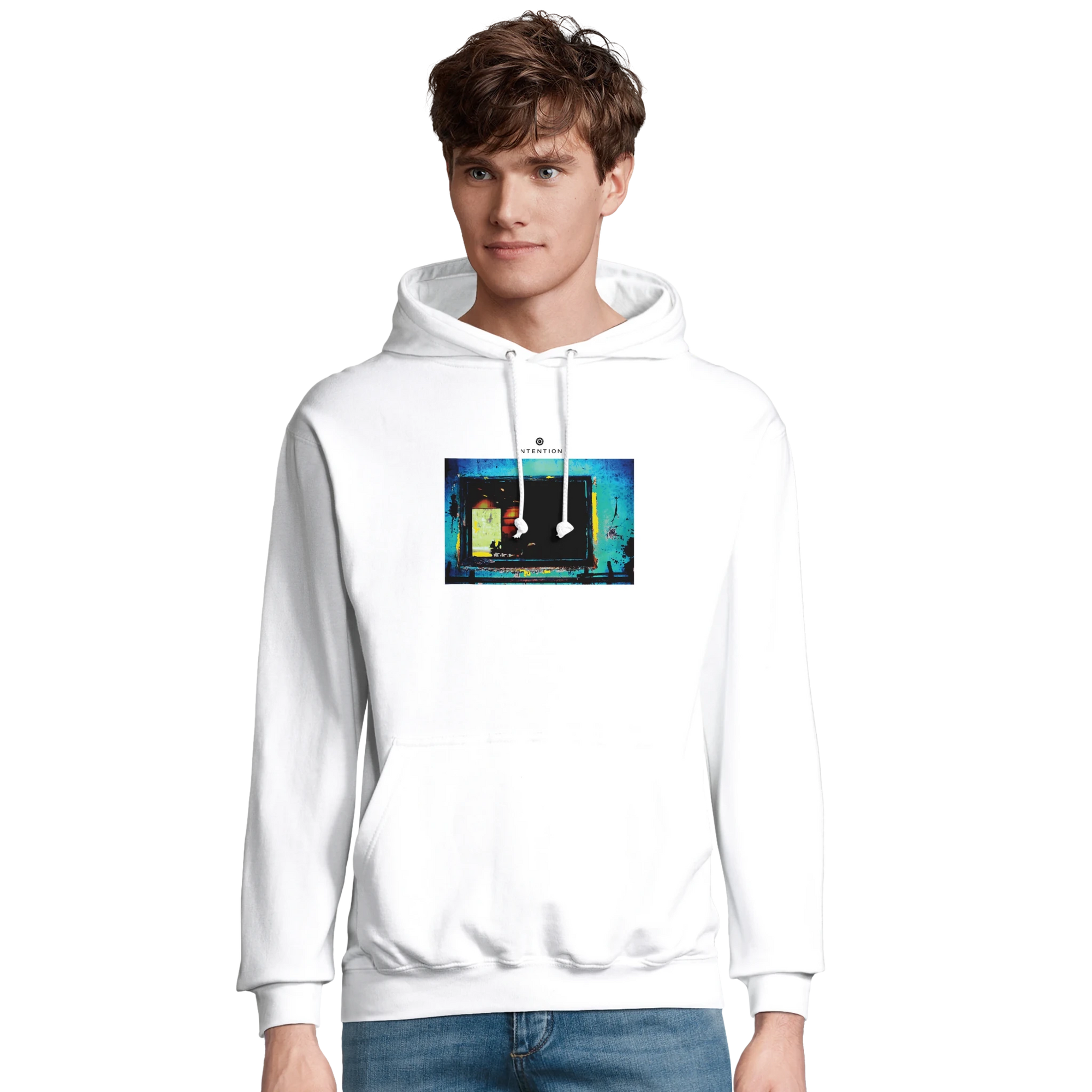 Marvelous - "Web of Colors" Hoodie White XS 3