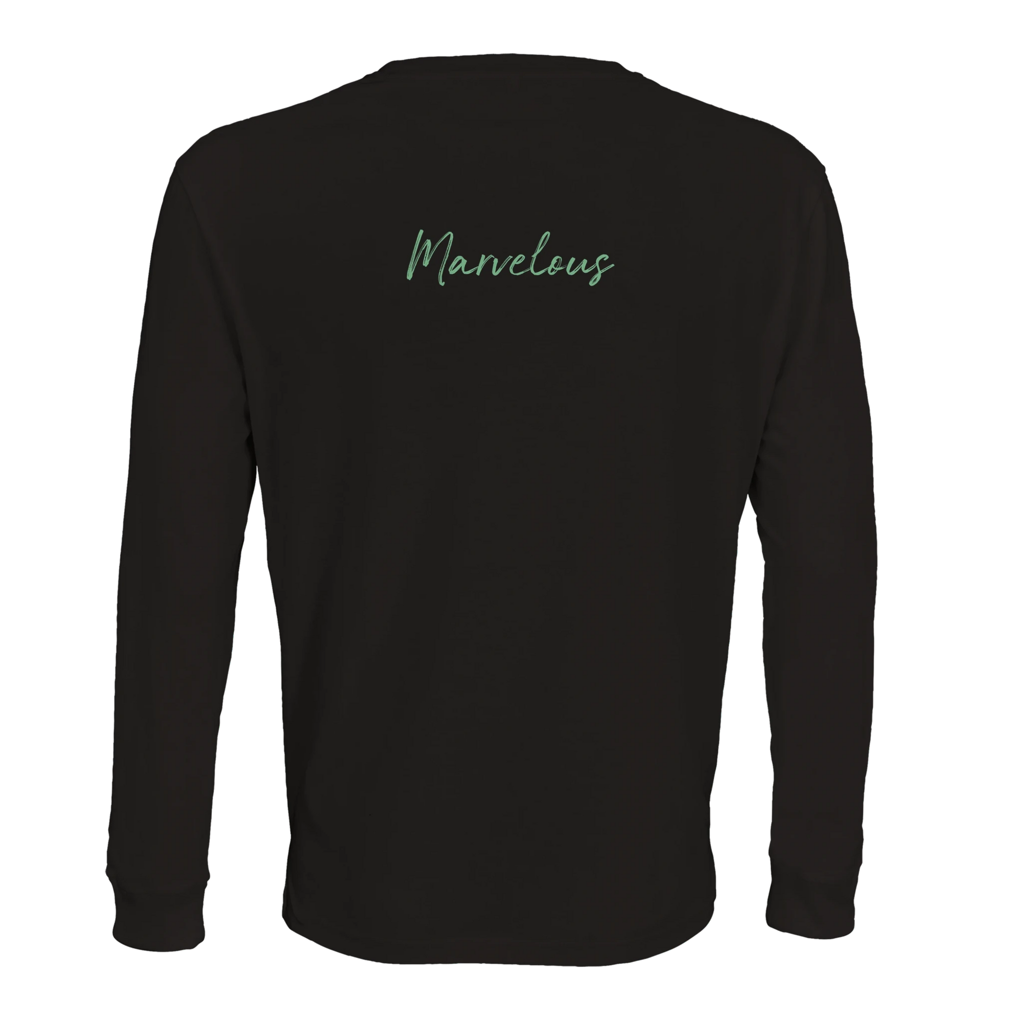 Marvelous - "Web of Colors" Long sleeve Deep Black XS 2