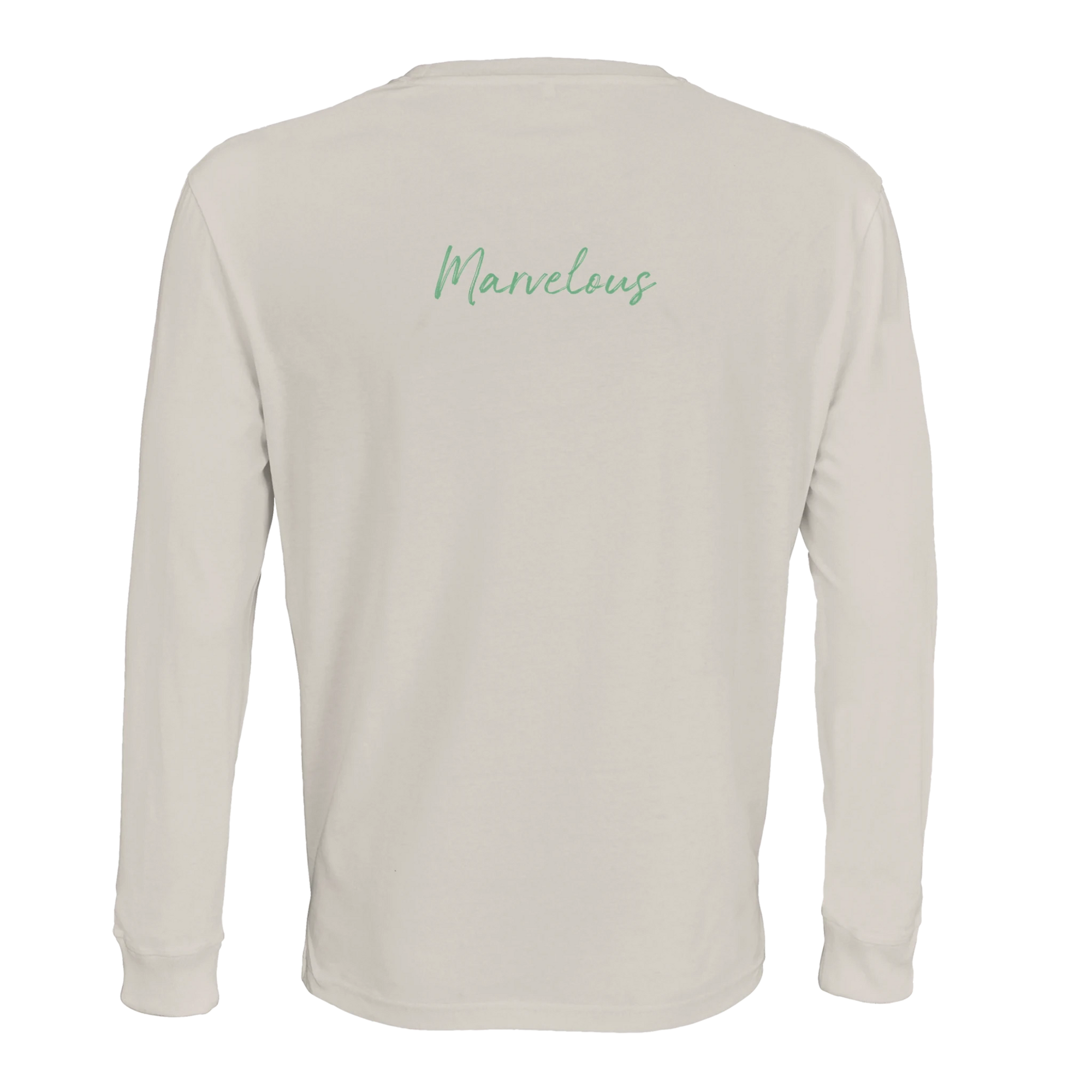 Marvelous - "Web of Colors" Long sleeve Off White XS 2