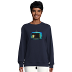 Marvelous - "Web of Colors" Sweatshirt French Navy XS 5