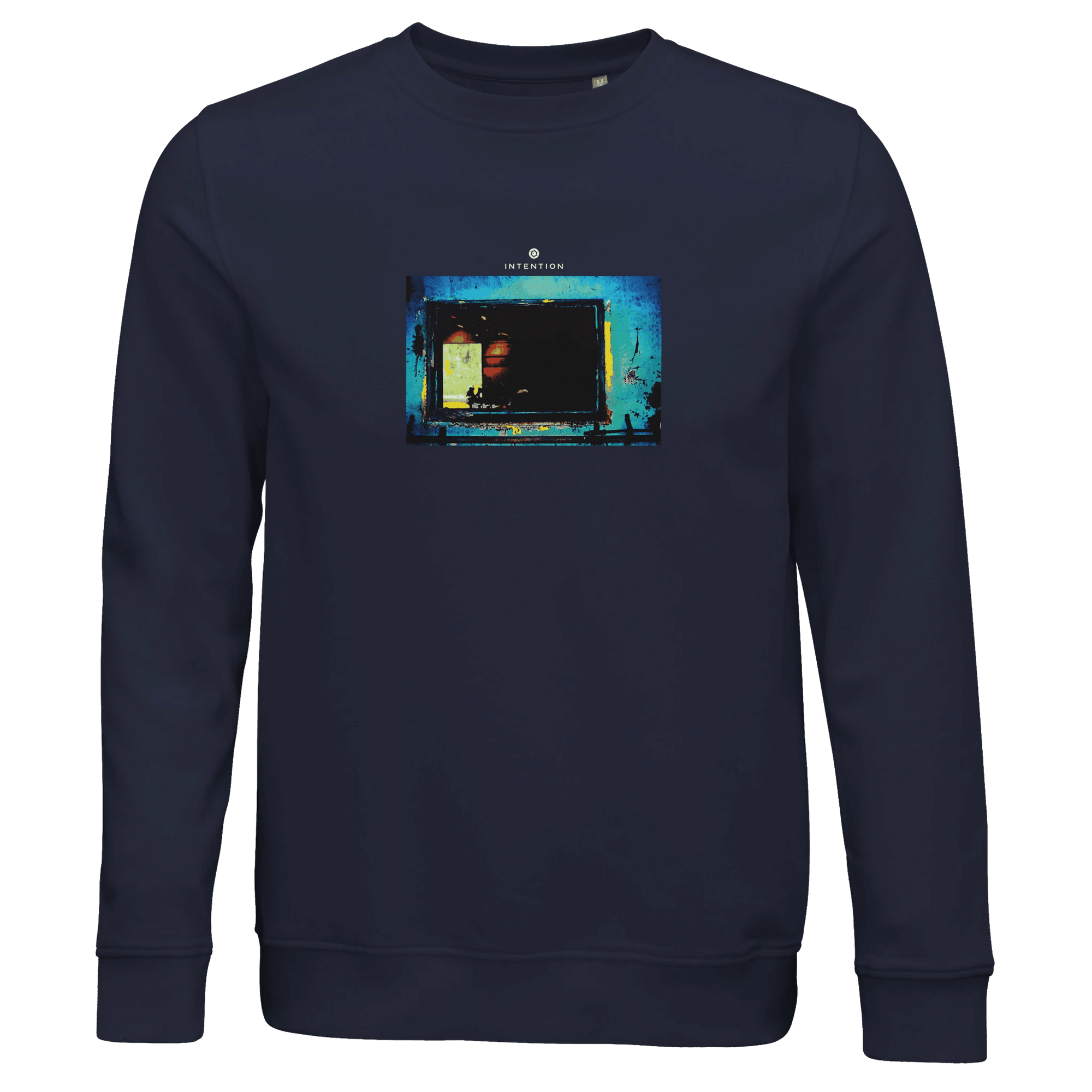 Marvelous - "Web of Colors" Sweatshirt French Navy XS 28