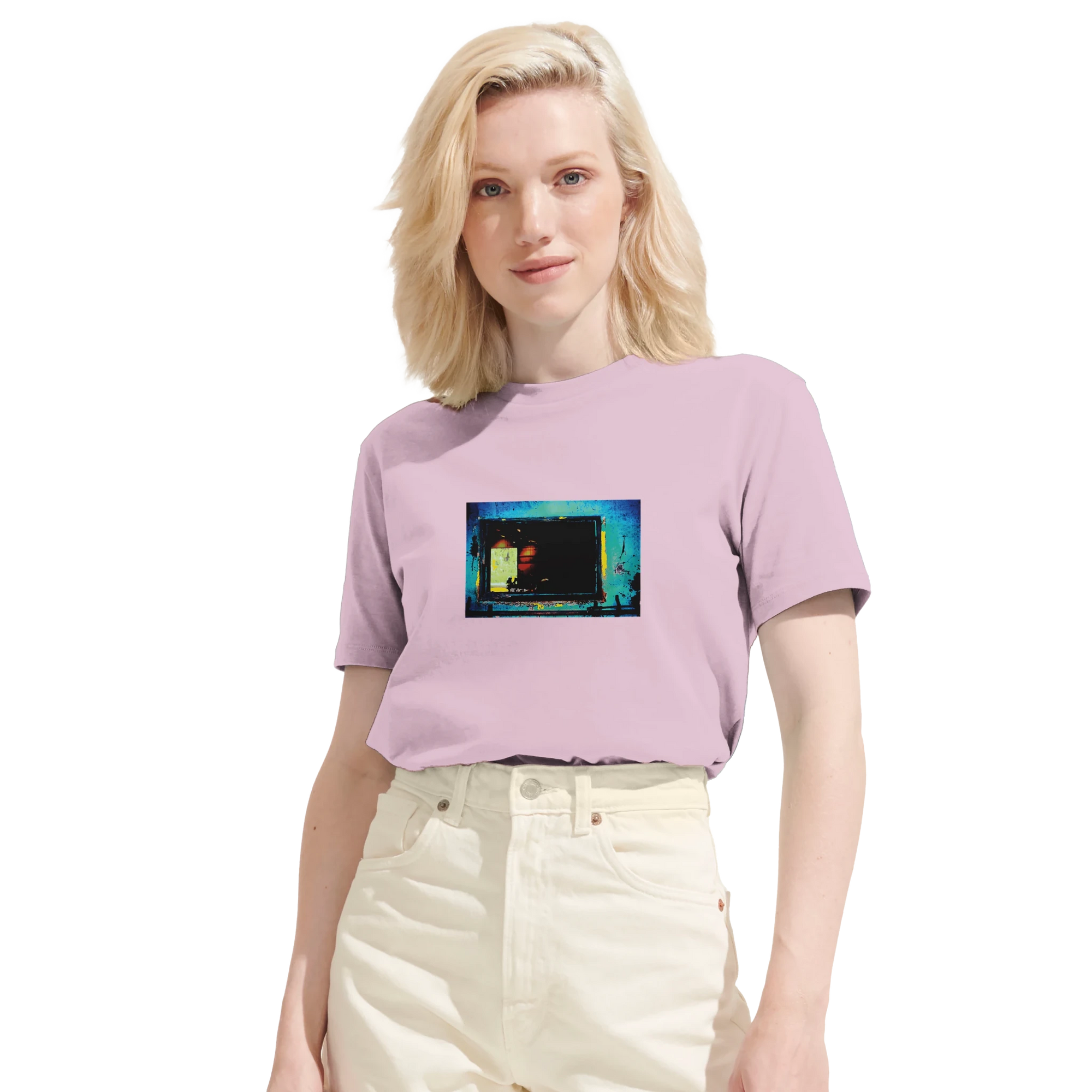 Marvelous - "Web of Colors" T-shirt Candy Pink XS 51