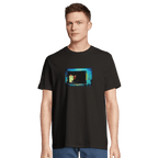 Marvelous - "Web of Colors" T-shirt Deep Black XS 4