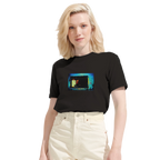 Marvelous - "Web of Colors" T-shirt Deep Black XS 6