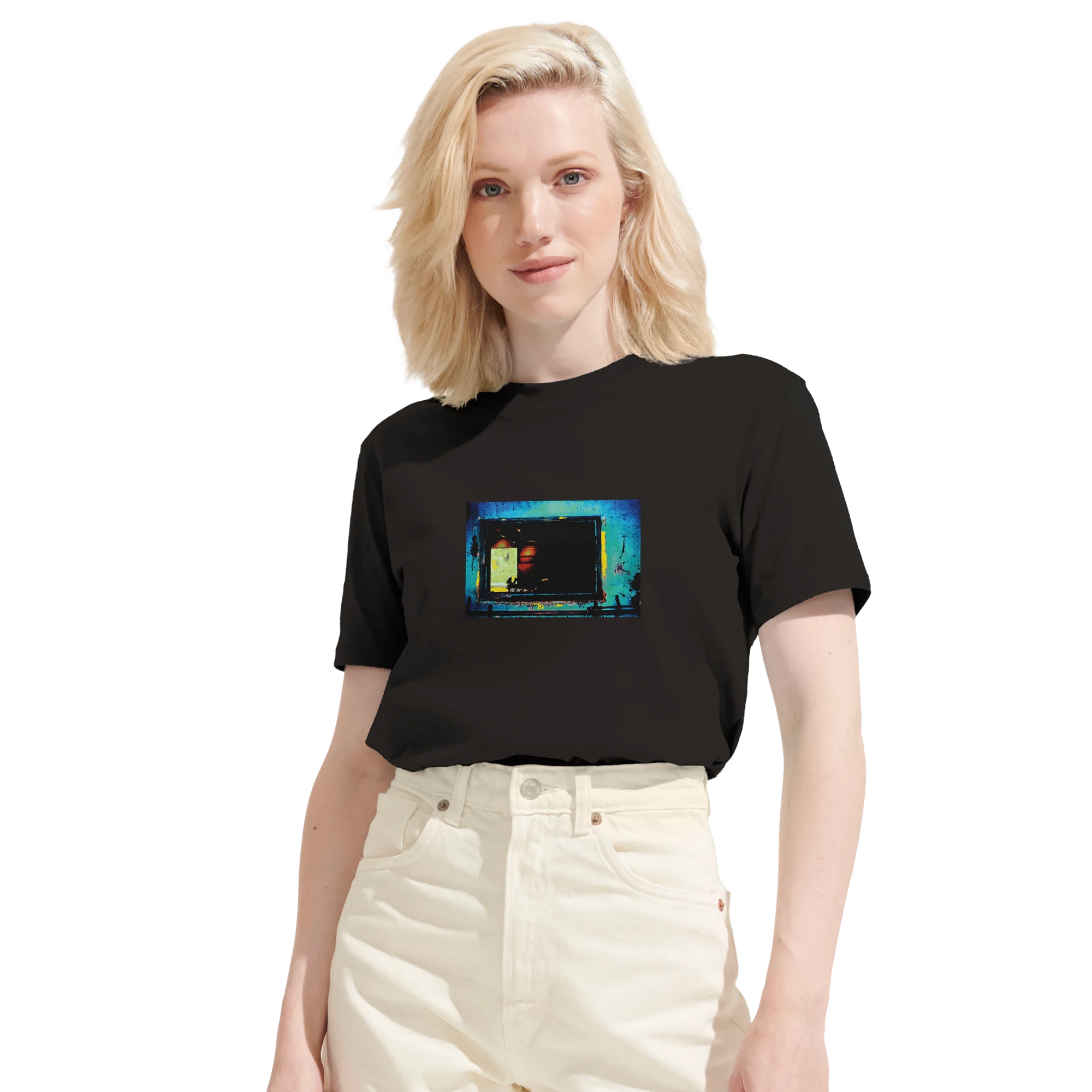 Marvelous - "Web of Colors" T-shirt Deep Black XS 9