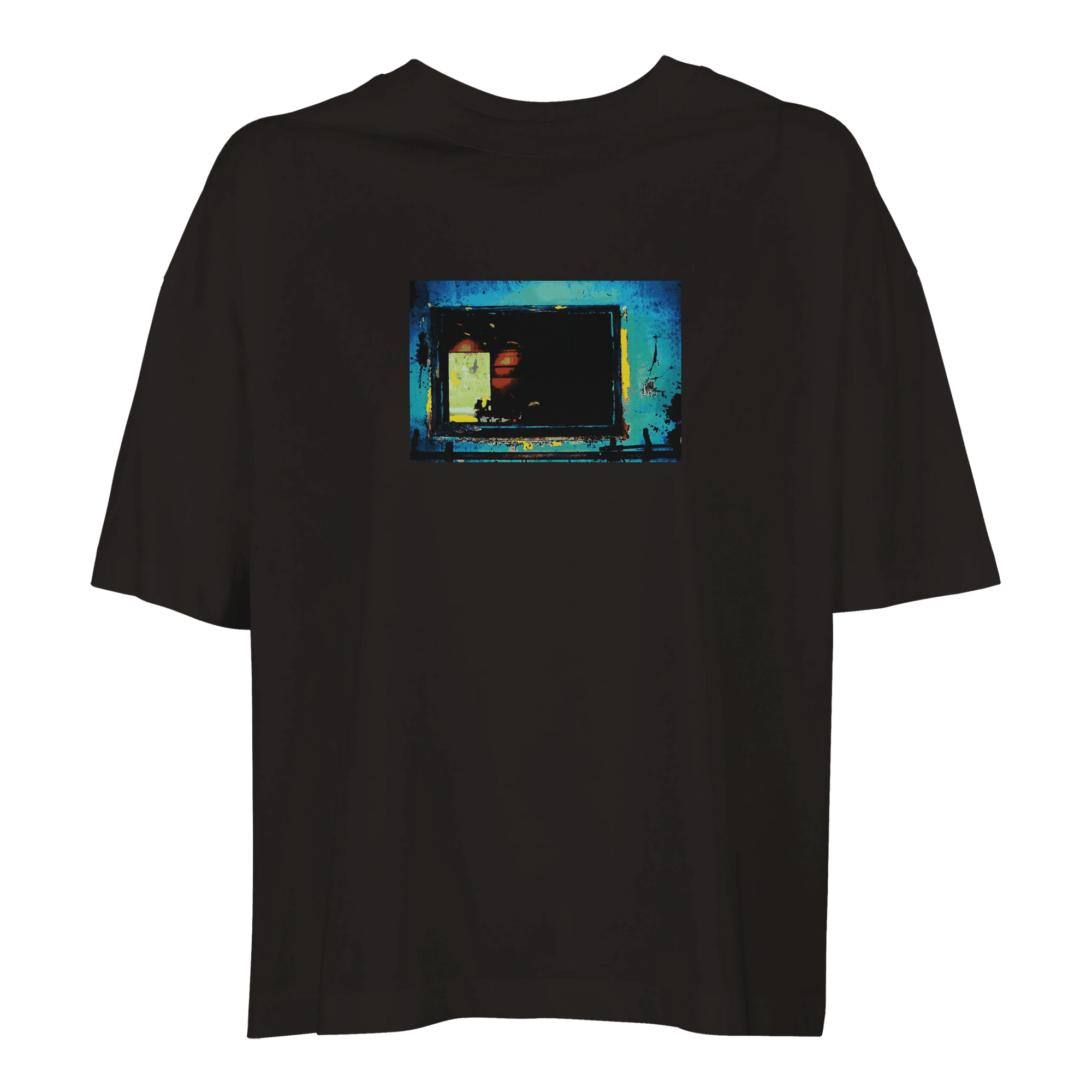 Marvelous - "Web of Colors" T-shirt Deep Black XS 14